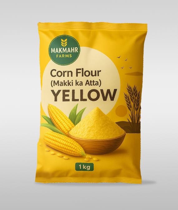 Corn Flour (Desi Makki ka Atta) - Yellow
