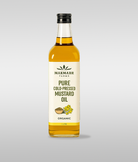 Pure Cold-Pressed Mustard Oil